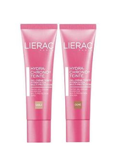 LIERAC HYDRA CHRONO+ GEL TEINTE GEL CREMA COLORATO SABLE