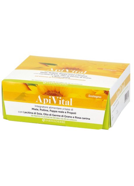 APIVITAL 30 FLACONCINI DA 20 ML