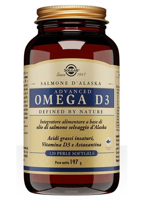 ADVANCED OMEGA D3 120 PERLE SOFTGELS