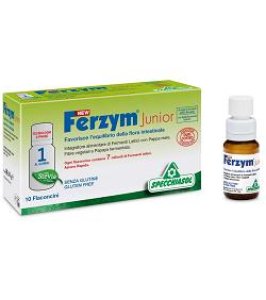NEW FERZYM JUNIOR 10 FLACONCINI 8 ML