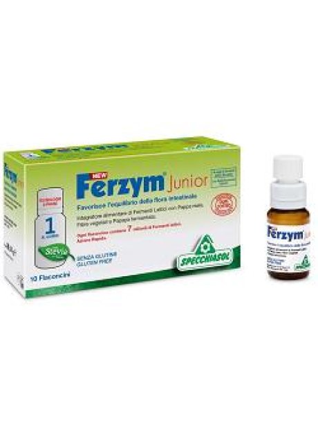 NEW FERZYM JUNIOR 10 FLACONCINI 8 ML NEW FERZYM JUNIOR 10 FLACONCINI 8 ML