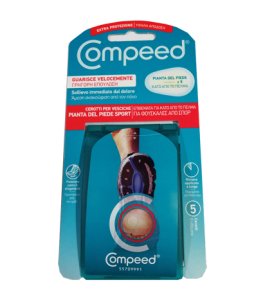 COMPEED VESCICHE PIANTA PIEDE 5 CEROTTI