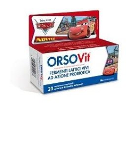 ORSOVIT FERMENTI LATTICI DISNEY CARS 20 COMPRESSE