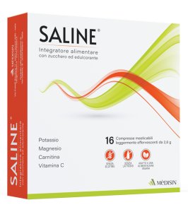 SALINE 16 COMPRESSE EFFERVESCENTI