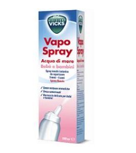 VICKS VAPOSPRAY ACQUA DI MARE BEBE' BAMBINI ISOTONICO 100 ML