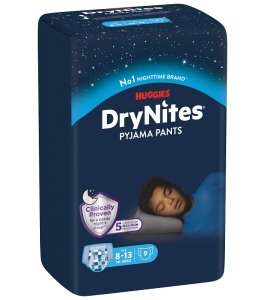 HUGGIES DRYNITES BOY 27/57KG 9PZ