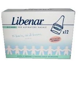 FILTRI ASPIRATORE NASALE LIBENAR 12 PEZZI