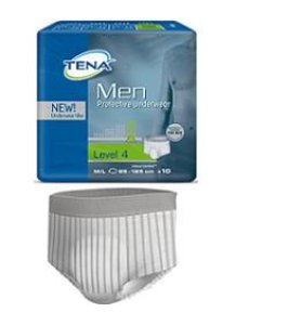 PANNOLONE A MUTANDINA PULL UP MASCHILE TENA MEN LIVELLO 4 10PEZZI