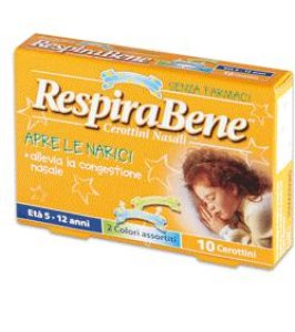 RESPIRABENE CEROTTO NASALE BAMBINO 30 PEZZI
