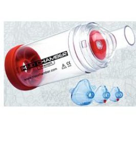 FISIOCHAMBER VISION CAMERA INALAZIONE ANTI STATICA CON MASCHERA PEDIATRICA E BOCCAGLIO