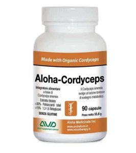 ALOHA CORDYCEPS 90 CAPSULE FLACONE 55,8 G