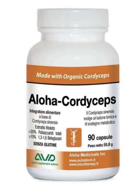 ALOHA CORDYCEPS 90 CAPSULE FLACONE 55,8 G