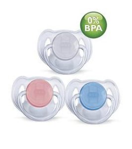 AVENT SUCCHIETTO TRASPARENTE 6-18 MESI 2 PEZZI