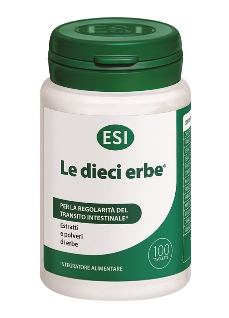 ESI LE DIECI ERBE 100 TAVOLETTE