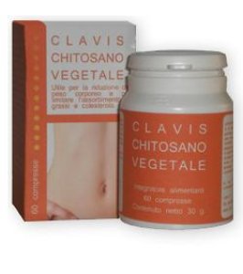 CLAVIS CHITOSANO VEGET 60CPR