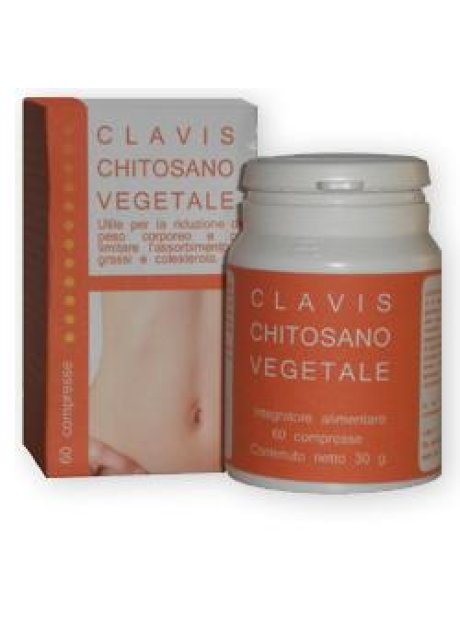 CLAVIS CHITOSANO VEGET 60CPR