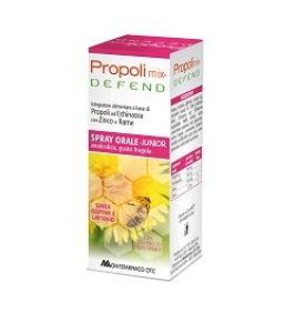 PROPOLIMIX DEFEND SPRAY ORALE JUNIOR ANALCOLICO 30 ML GUSTOFRAGOLA
