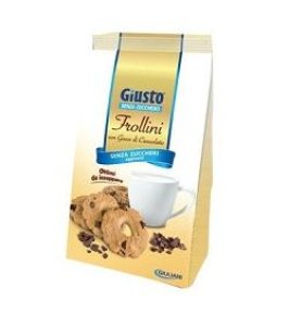 FROLLINI GOCCE CIOCCOLATO SENZA ZUCCHERO 350 G