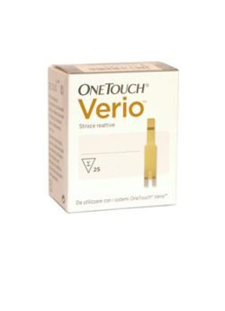 STRISCE MISURAZIONE GLICEMIA ONETOUCH VERIO 25 PEZZI