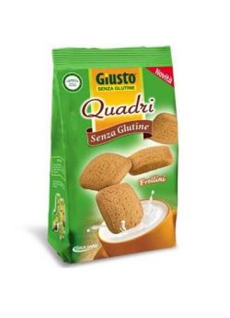 GIUSTO QUADRI FROLLINI 200G S/GL GIUSTO QUADRI FROLLINI 200G S/GL