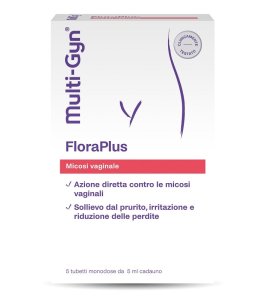 FLORAPLUS MULTI-GYN CANDIDOSI VAGINALE 5 TUBETTI X 5 ML