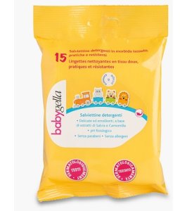 BABYGELLA SALVIETTINE DETERGENTI PER 15