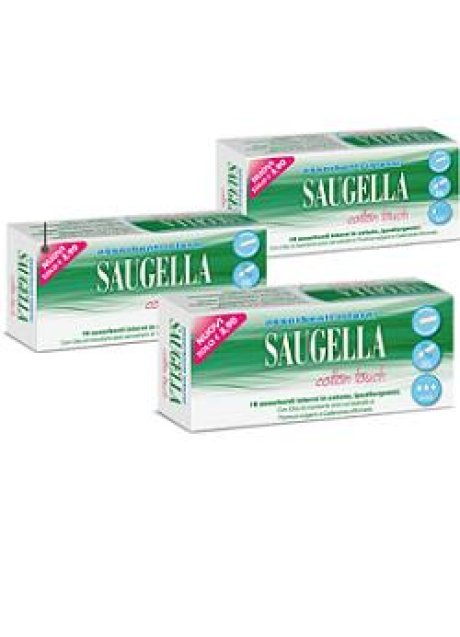 SAUGELLA ASSORBENTI COTTON TOUCH INTERNI NORMALI 16 PEZZI TAGLIO PREZZO