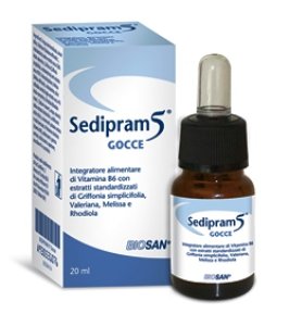 SEDIPRAM 5 GOCCE 20 ML