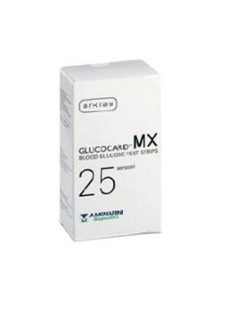 STRISCE MISURAZIONE GLICEMIA GLUCOCARD MX 25 PEZZI