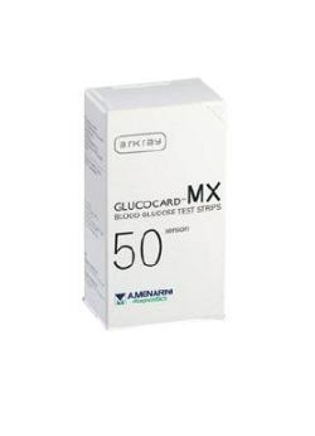 STRISCE MISURAZIONE GLICEMIA GLUCOCARD MX 50 PEZZI