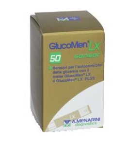 STRISCE MISURAZIONE GLICEMIA GLUCOMEN LX PLUS 50 PEZZI