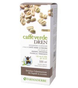 CAFFE'VERDE DREN 500ML FDR