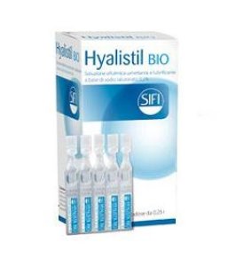 SOLUZIONE OFTALMICA UMETTANTE LUBRIFICANTE HYALISTIL BIO ACIDO IALURONICO 0,2% 30 FLACONCINI 0,25 ML