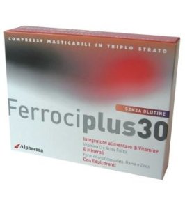 FERROCIPLUS 30 24 COMPRESSE MASTICABILI