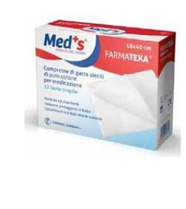 MEDS GARZA 12/8 36X40CM 12PZ ZAB