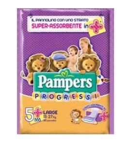 PAMPERS PROGRESSI PLAYTIM L 40