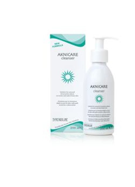 AKNICARE CLEANSER DETERGENTE VISO GEL 200 ML