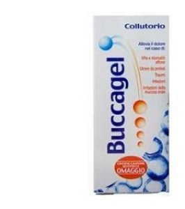 BUCCAGEL AFTE COLLUTORIO 200 ML + DENTIFRICIO CAMPIONE OMAGGIO