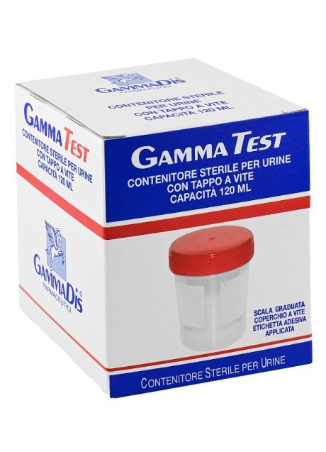 GAMMATEST CONT UR T/V 120ML