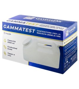 CONTENITORE STERILE PER LA RACCOLTA URINA GAMMASI 24H 2500 ML