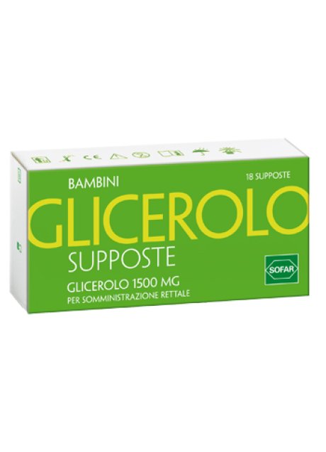 GLICEROLO SUPP BB 1500MG 18PZ