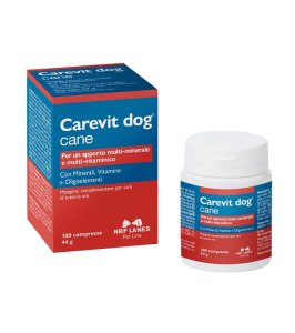 CAREVIT DOG FLACONE 100 COMPRESSE APPETIBILI