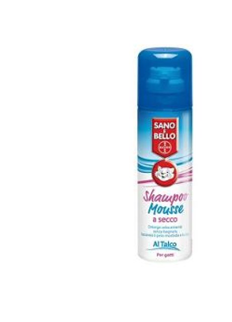 SANO E BELLO SHAMPOO MOUSSE GATTO FLACONE 200 ML