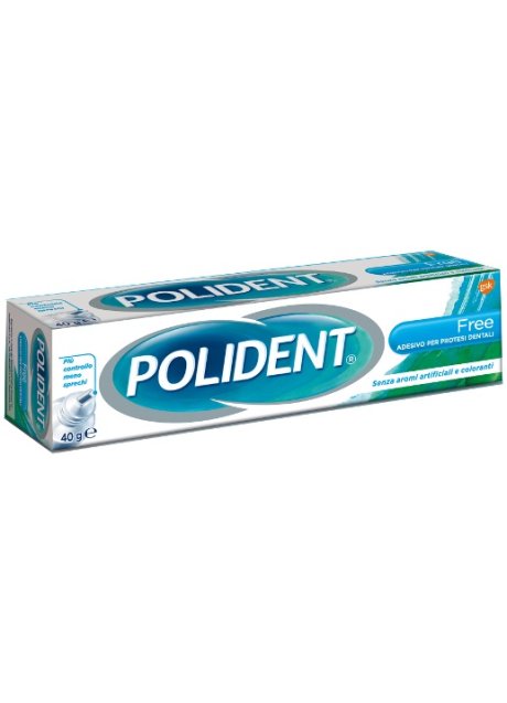POLIDENT FREE ADESIVO PER PROTESI DENTARIA 40 G