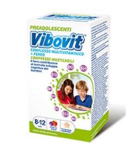 VIBOVIT PREADOLESCENTI 30 COMPRESSE MASTICABILI