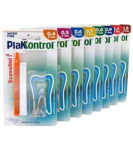 PLAKKONTROL MINIGRIP SCOVOLINO 0,4 MM 10 PEZZI