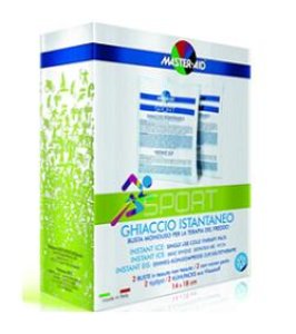 GHIACCIO ISTANTANEO MASTER-AID SPORT PER TERAPIA DEL FREDDO2 PEZZI