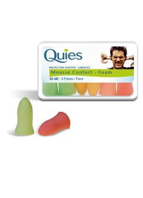 QUIES TAPPO AURIC SCHIUMA 3PA