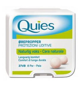 QUIES TAPPO AURICOLARE CERA 8P