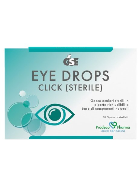 GSE EYE DROPS CLICK GOCCE OCULARI 10 PIPETTE 0,5 ML